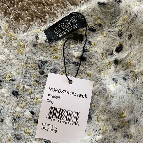 💼NWT Roffe Twist Front Eyelash Sweater Pullover Short Sleeve - Picture 7 of 10